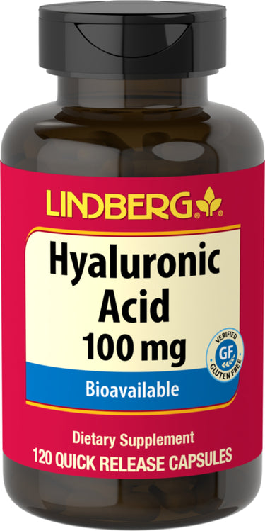 Hyaluronic Acid, 100 mg, 120 Quick Release Capsules