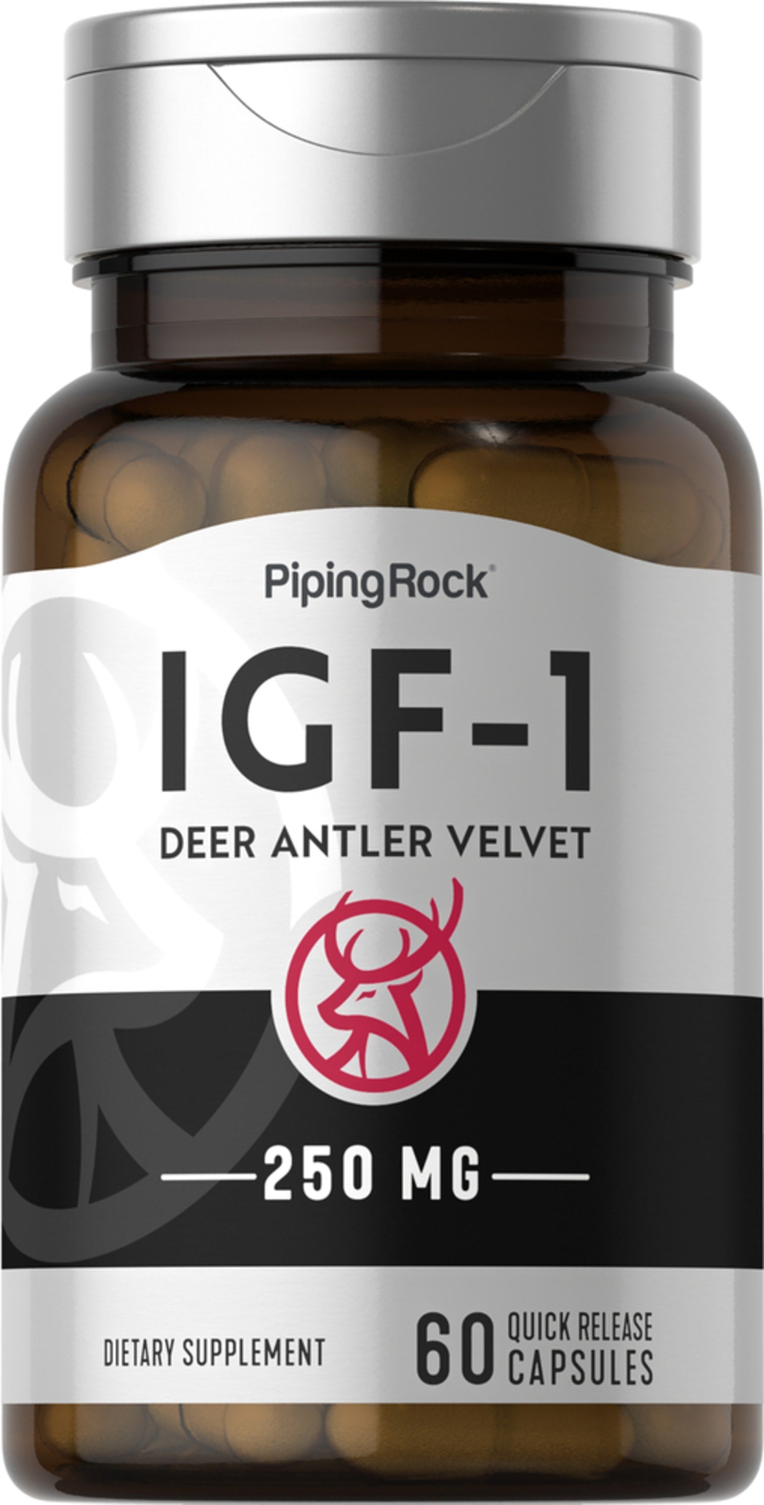 IGF-1 Deer Antler Velvet, 60 Quick Release Capsules