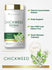 Product highlights graphic stating Potent Concentrated Extract, Daily Support, Non-GMO, Gluten Free, Quick Release Capsules.