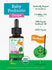 Product highlights graphic stating Specifically Designed for Newborn+, 2.5 Billion CFU* per serving, With Organic Sunflower Oil, USDA Organic.