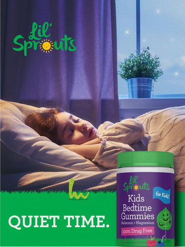Kids Melatonin + Magnesium Gummies (Berry), 60 Vegan Gummies