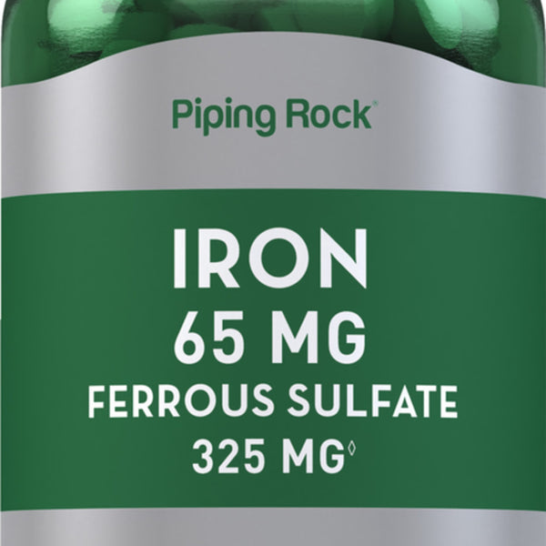 Iron Ferrous Sulfate, 65 mg, 250 Coated Tablets Iron Ferrous Sulfate, 65 mg, 250 Coated Tablets