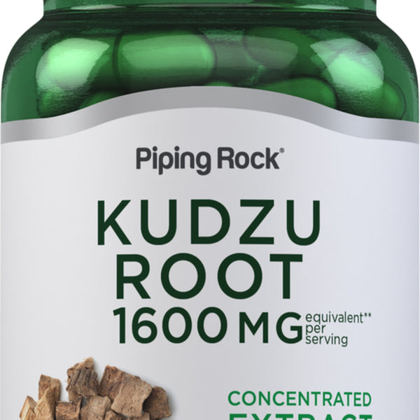 Kudzu Root, 1600 mg (per serving), 100 Quick Release Capsules