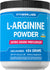 L-Arginine Powder, 3000 mg (per serving), 1 lb (454 g) Bottle