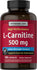 L-Carnitine, 500 mg, 180 Capsules