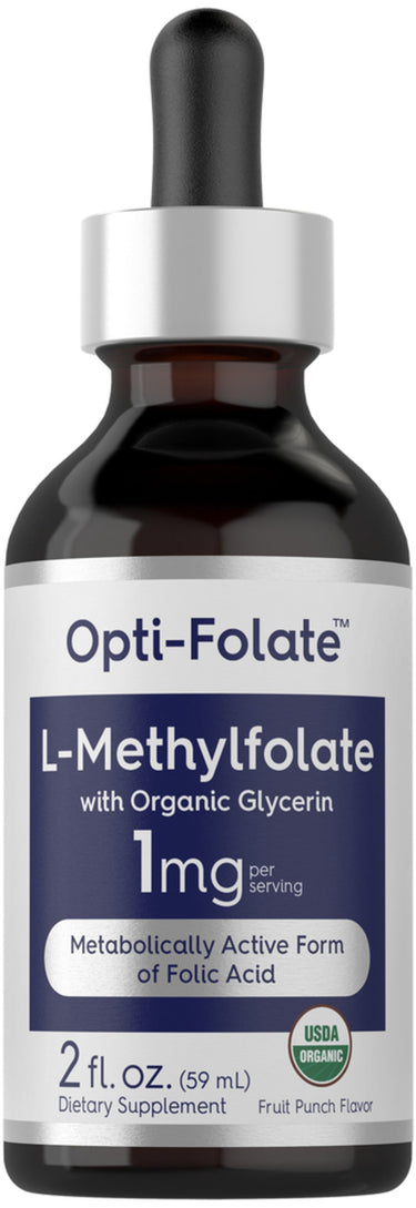 L-Methylfolate, 2 fl oz (59 mL) Dropper Bottle
