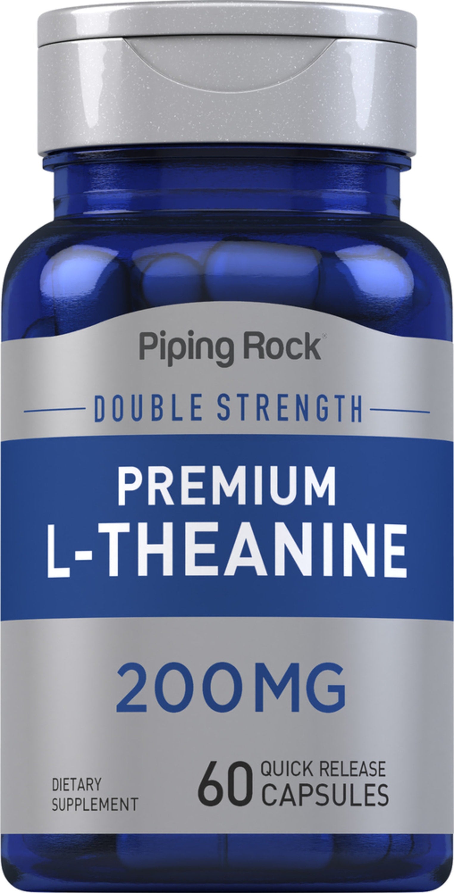 L-Theanine, 200 mg, 60 Quick Release Capsules