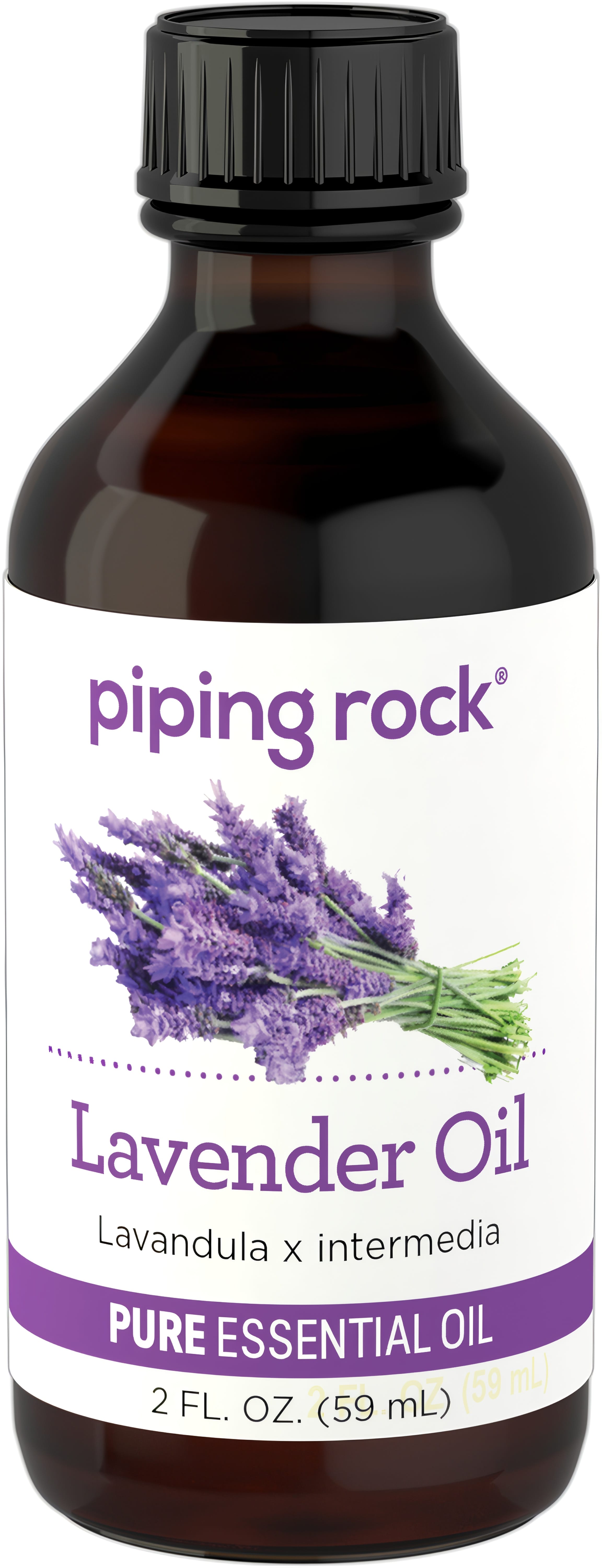 Lavender Pure Essential Oil (GC/MS Tested), 2 fl oz (59 mL) Bottle
