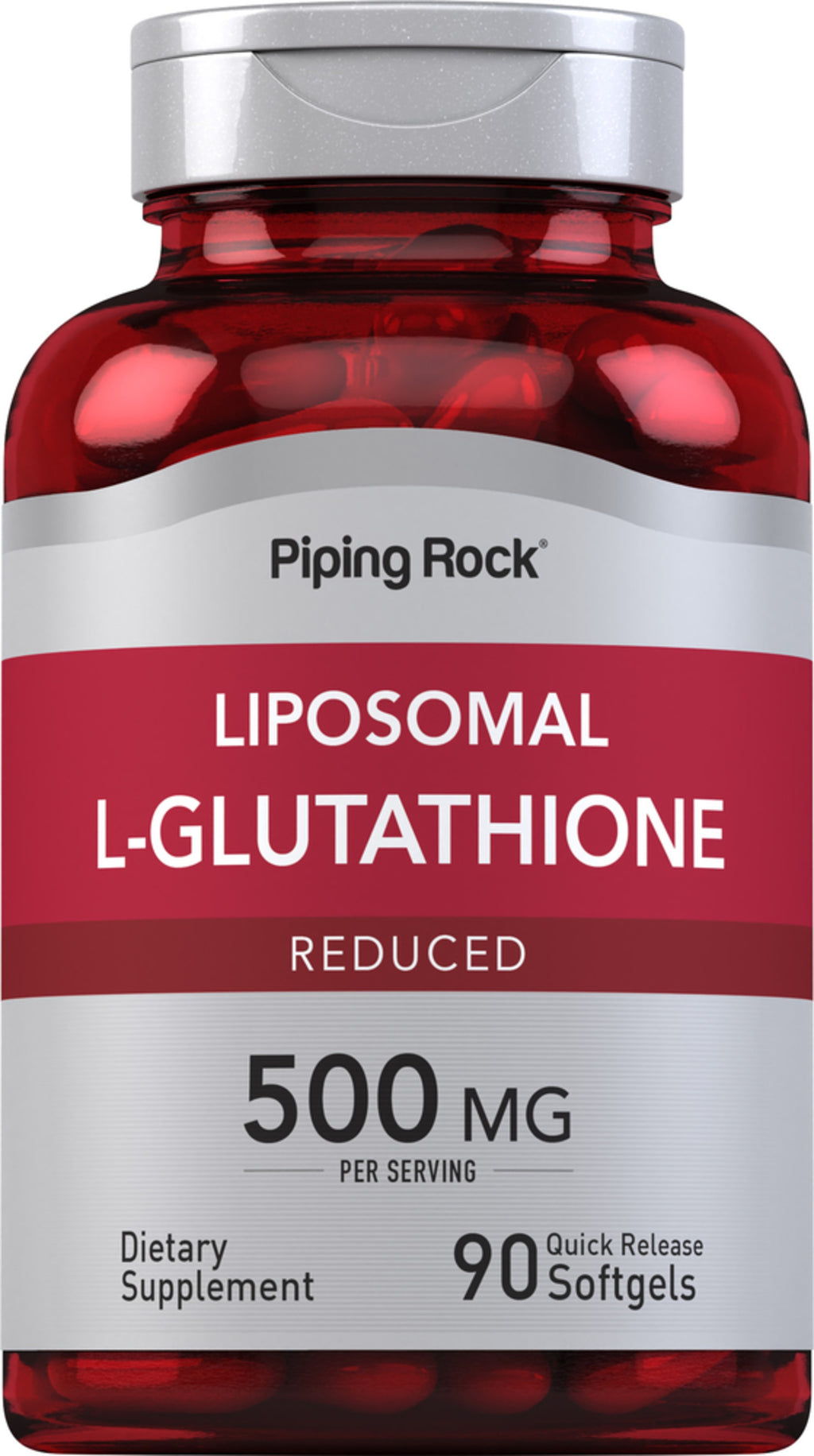 Liposomal L-Glutathione (Reduced), 500 mg (per serving), 90 Quick Rele Liposomal L-Glutathione (Reduced), 500 mg (per serving), 90 Quick Rele