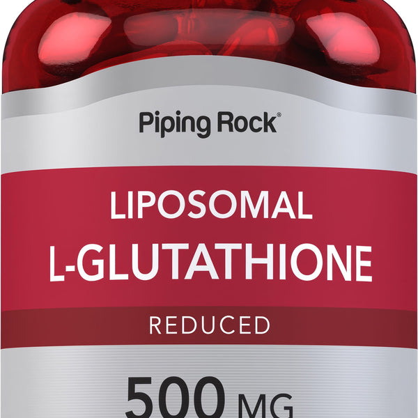 Liposomal L-Glutathione (Reduced), 500 mg (per serving), 90 Quick Release Softgels