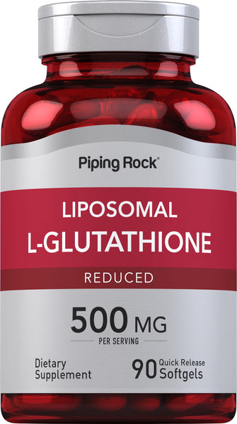 l glutathione reduced 500mg tripep Liposomal L-Glutathione (Reduced), 500 mg (per serving), 90 Quick Rele Liposomal glutathione – body