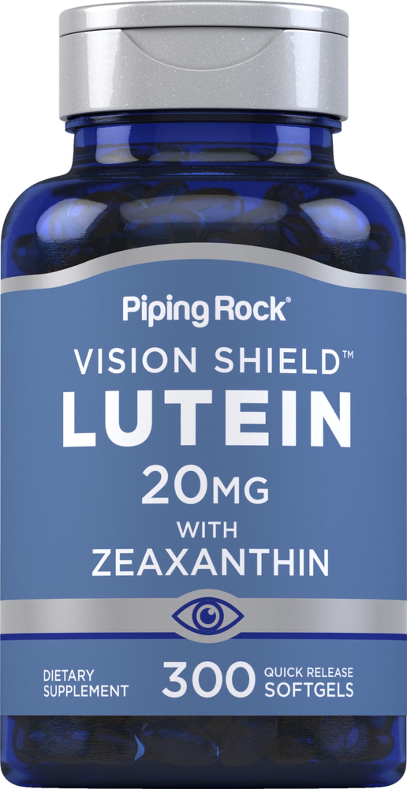 Lutein + Zeaxanthin, 20 mg, 300 Quick Release Softgels
