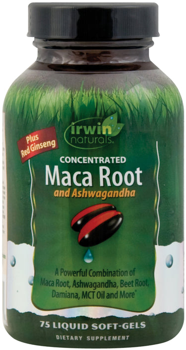 Maca Root and Ashwagandha, 75 Softgels