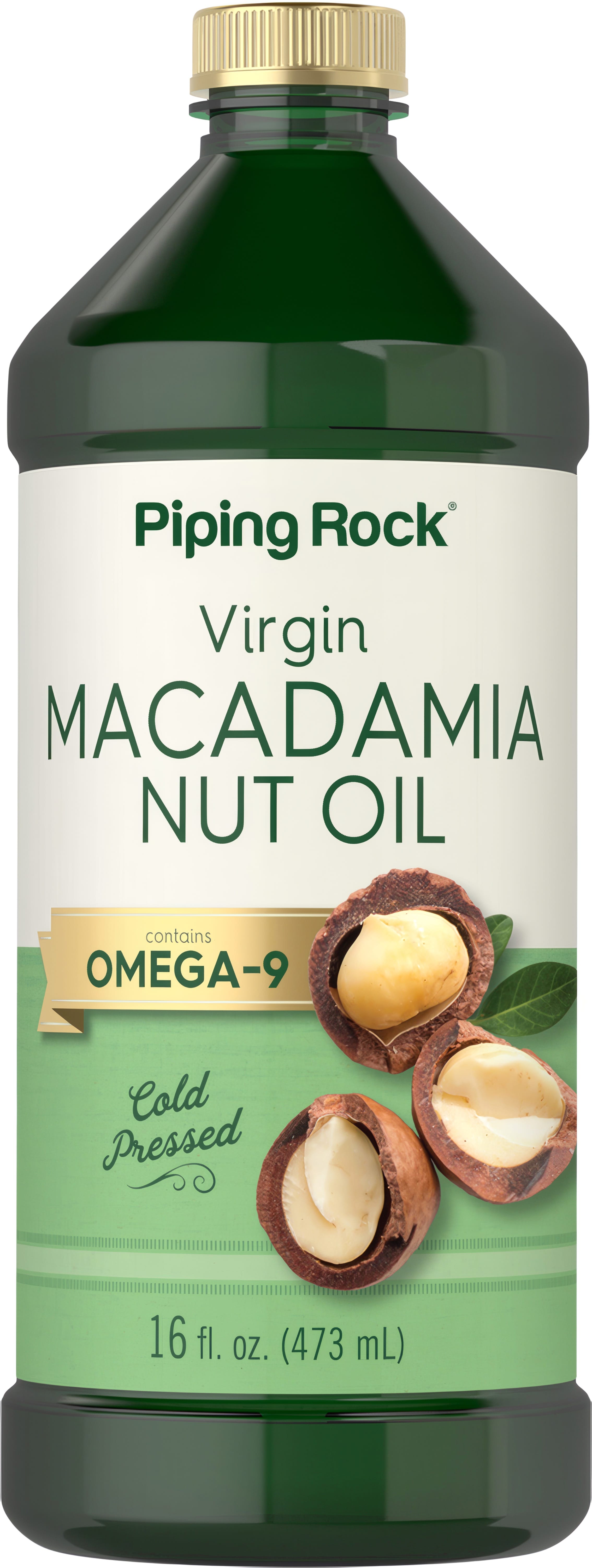 Macadamia Nut Oil, 16 fl oz (473 mL) Bottle