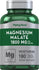 Magnesium Malate, 1415 mg (per serving), 180 Coated Caplets