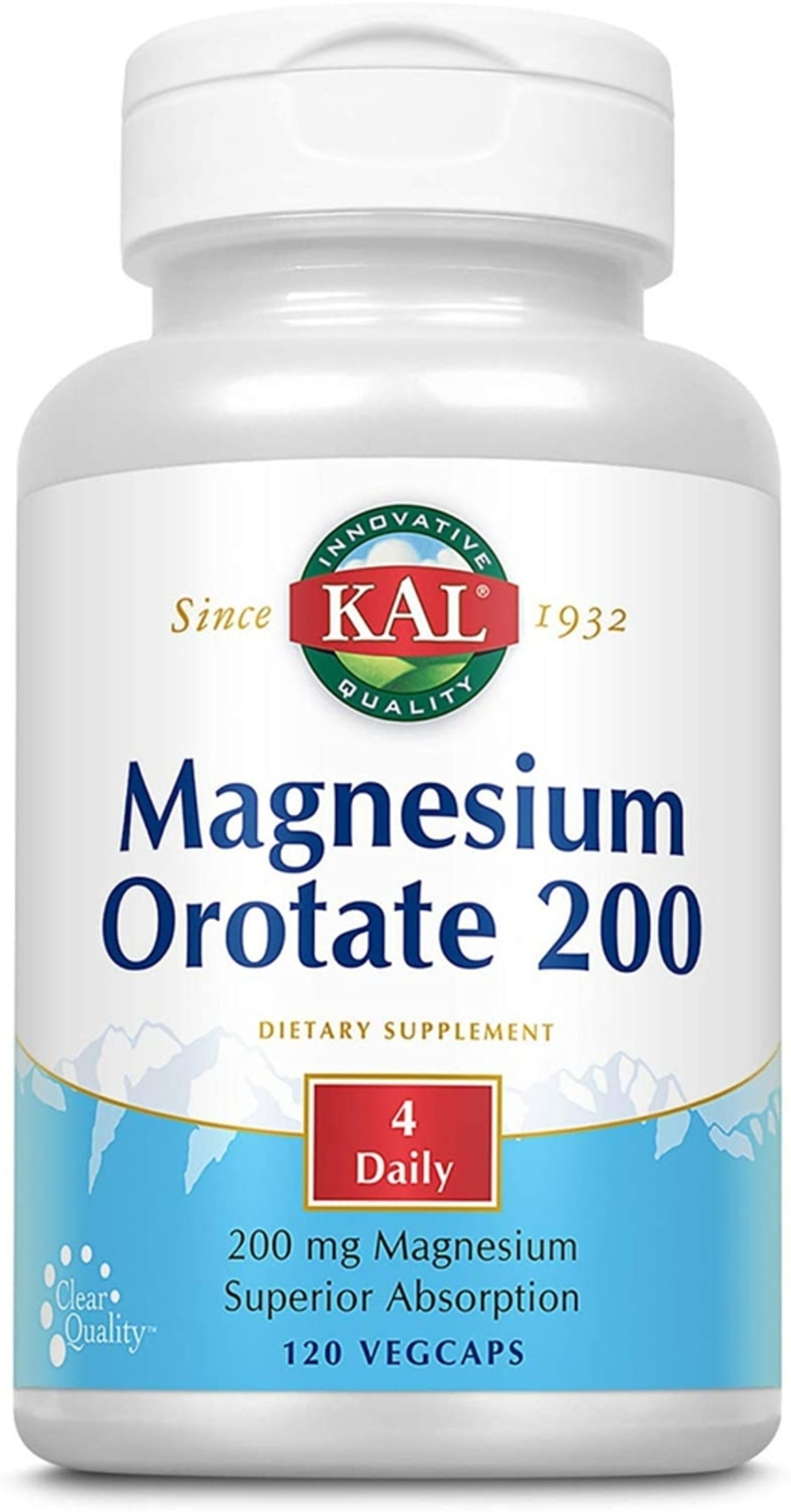 Magnesium Orotate, 200 mg, 120 Vegetarian Capsules