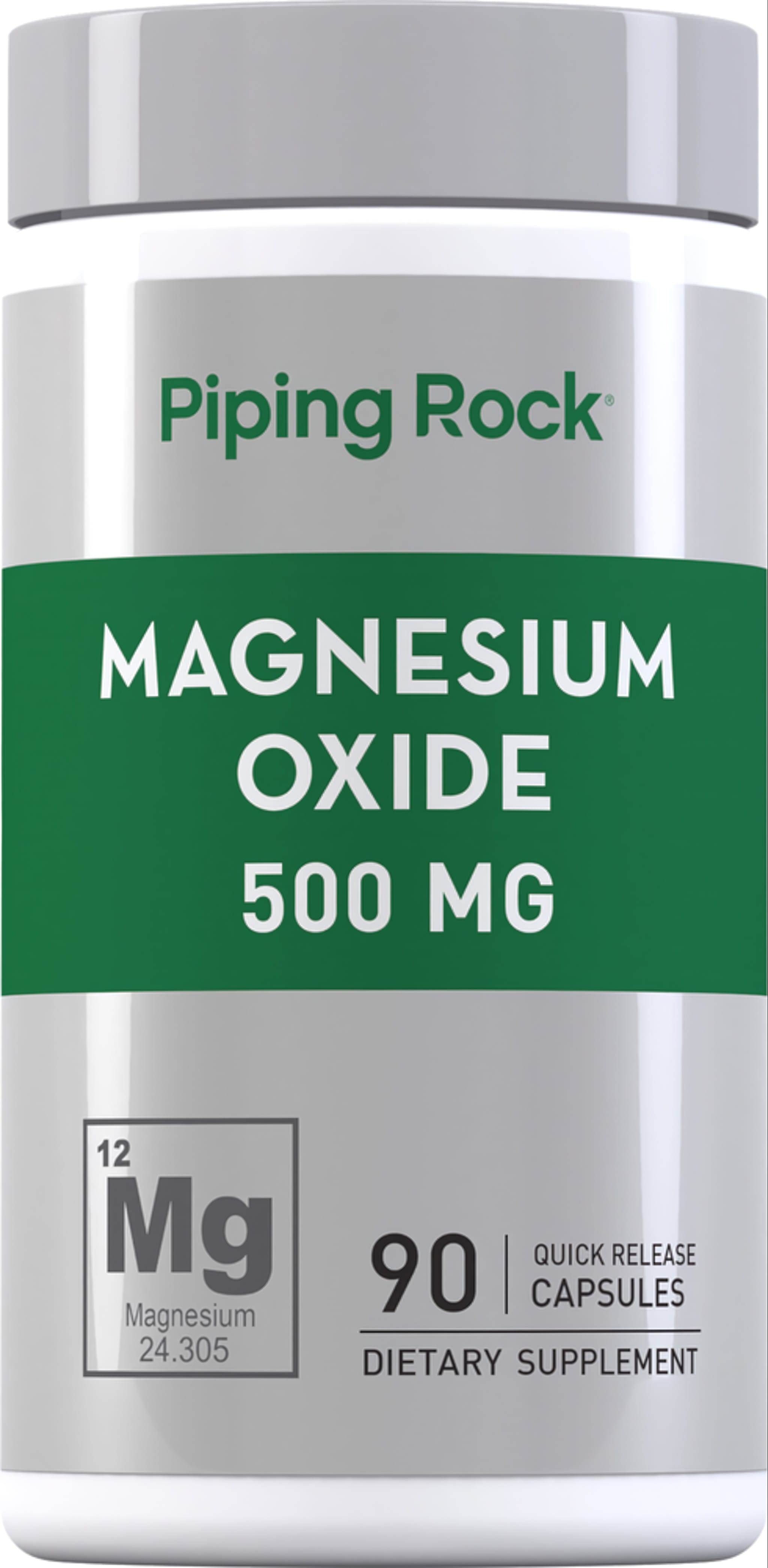 Magnesium Oxide, 500 mg, 90 Quick Release Capsules