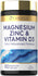 Magnesium Zinc and Vitamin D3, 90 Vegetarian Capsules