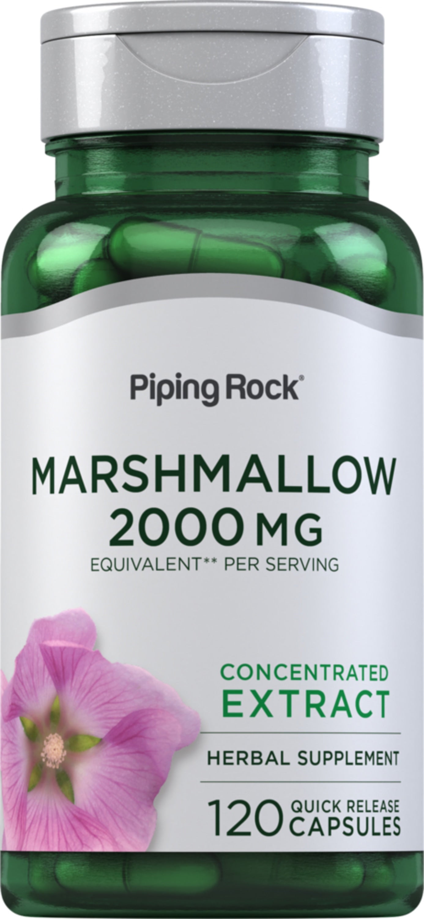 Marshmallow, 2000 mg (per serving), 120 Quick Release Capsules