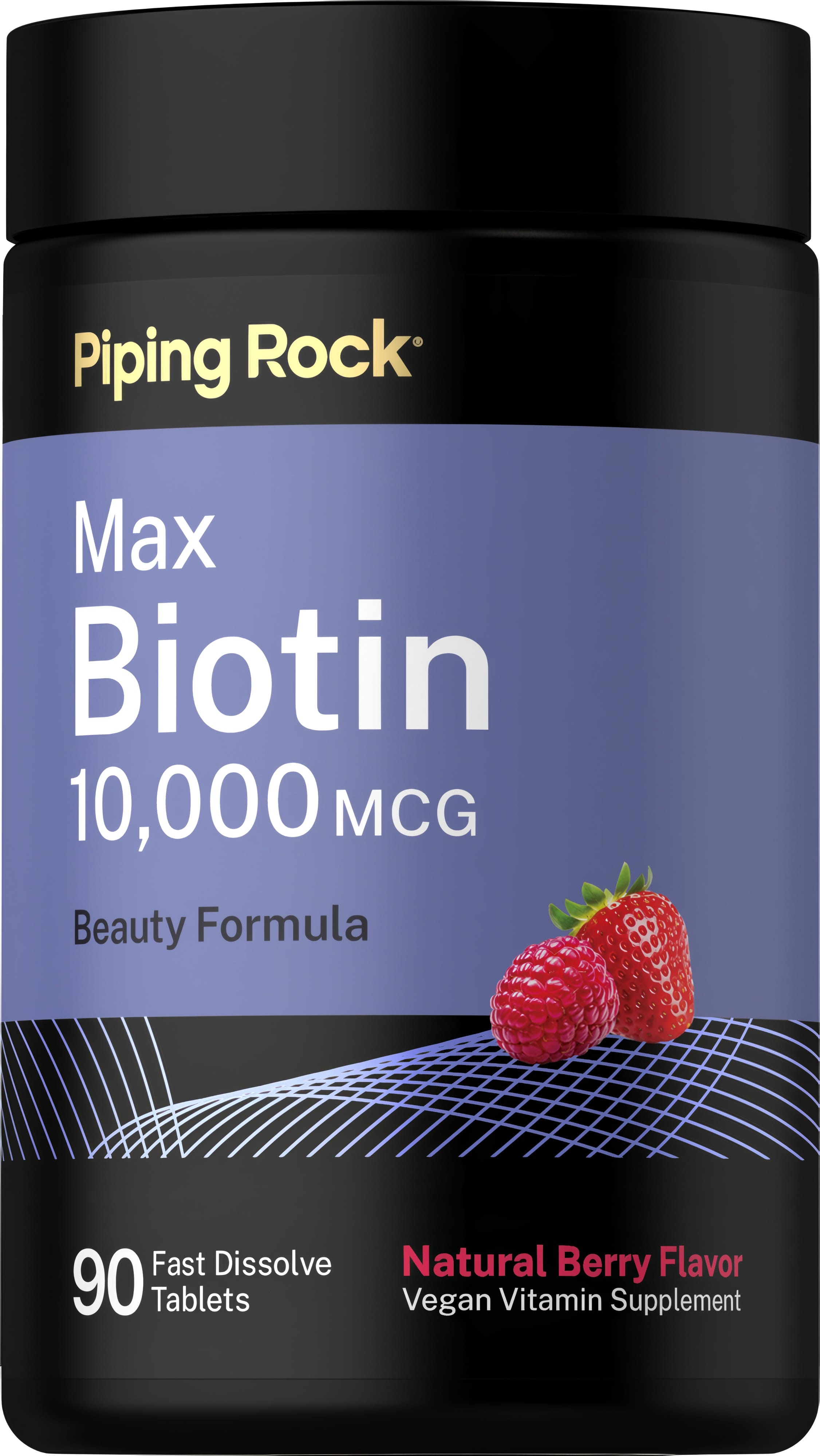 Max Biotin, 10,000 mcg, 90 Fast Dissolve Tablets