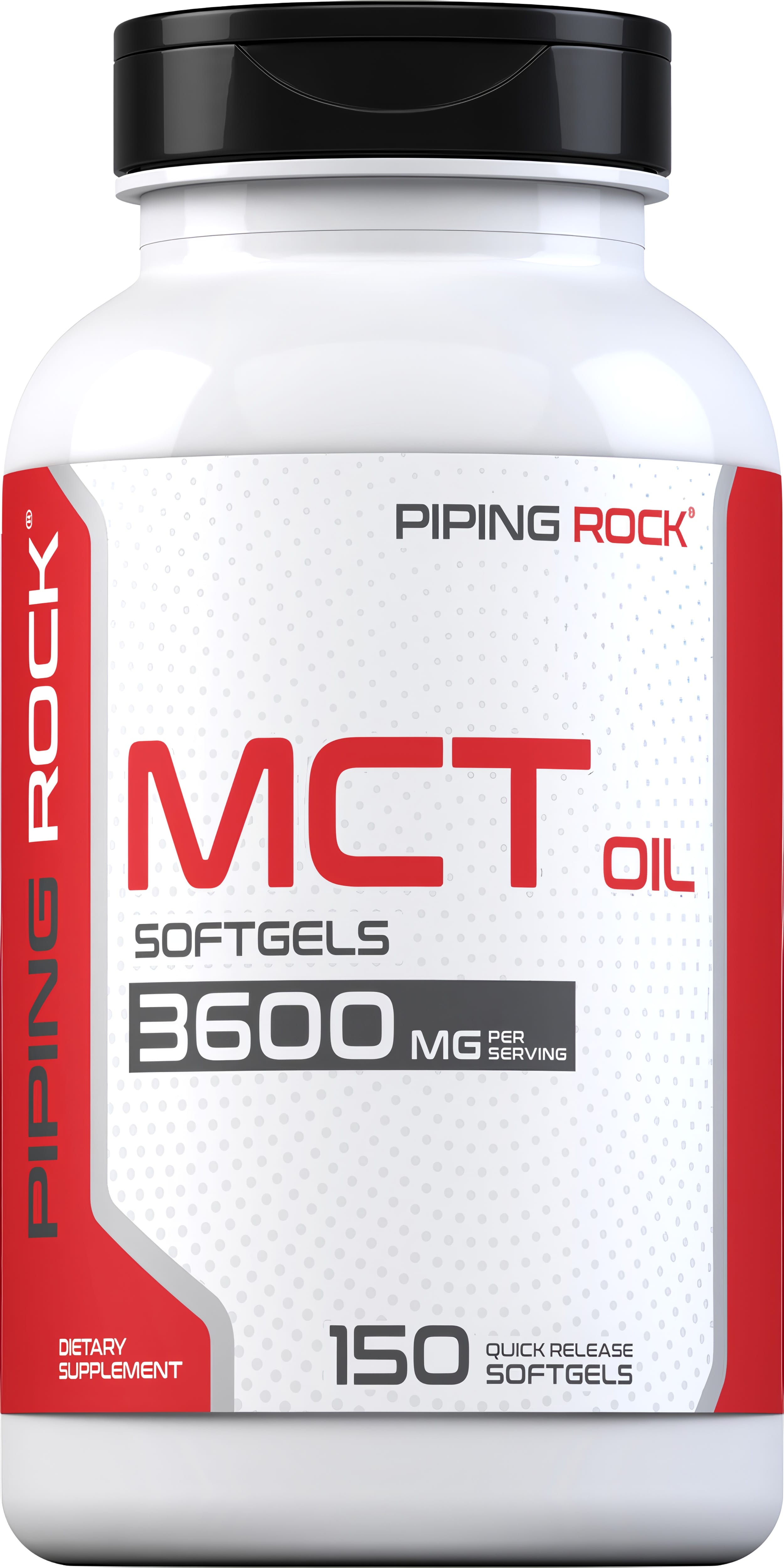 MCT Oil, 3600 mg (per serving), 150 Quick Release Softgels