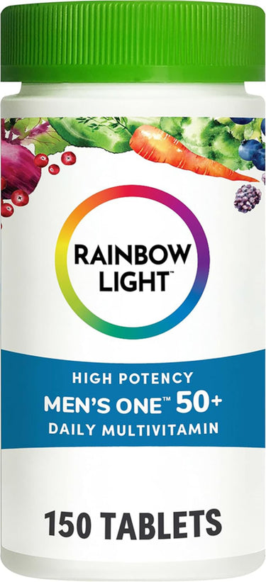 Men's One 50+ plus Real Food Nutrients, 150 Vegetarian Caplets