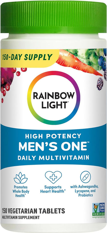 Men's One + Real Food Nutrients, 150 Vegetarian Caplets