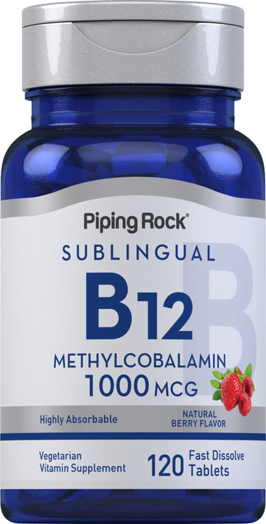 Methylcobalamin B-12 (Sublingual), 1000 mcg, 120 Fast Dissolve Tablets