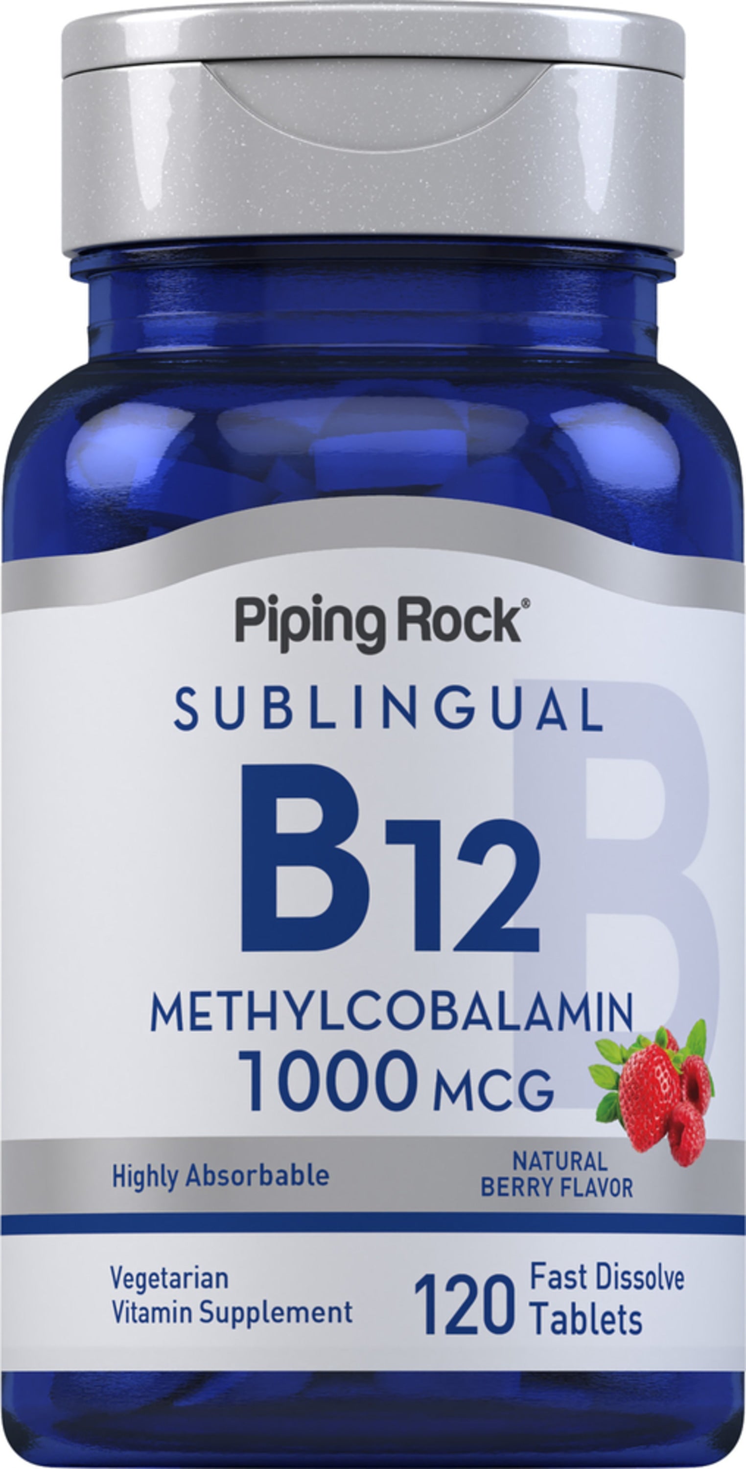 Methylcobalamin B-12 (Sublingual), 1000 mcg, 120 Fast Dissolve Tablets