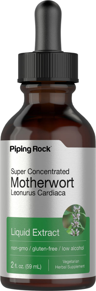 Motherwort Liquid Extract, 2 fl oz (59 mL) Dropper Bottle