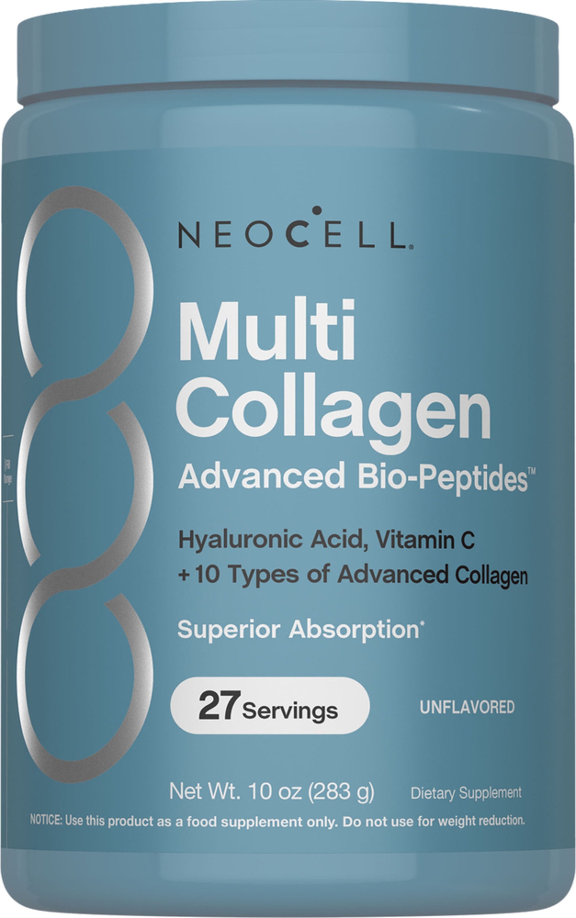 Multi Collagen Advanced Bio-Peptides, 10 oz (283 g) Powder