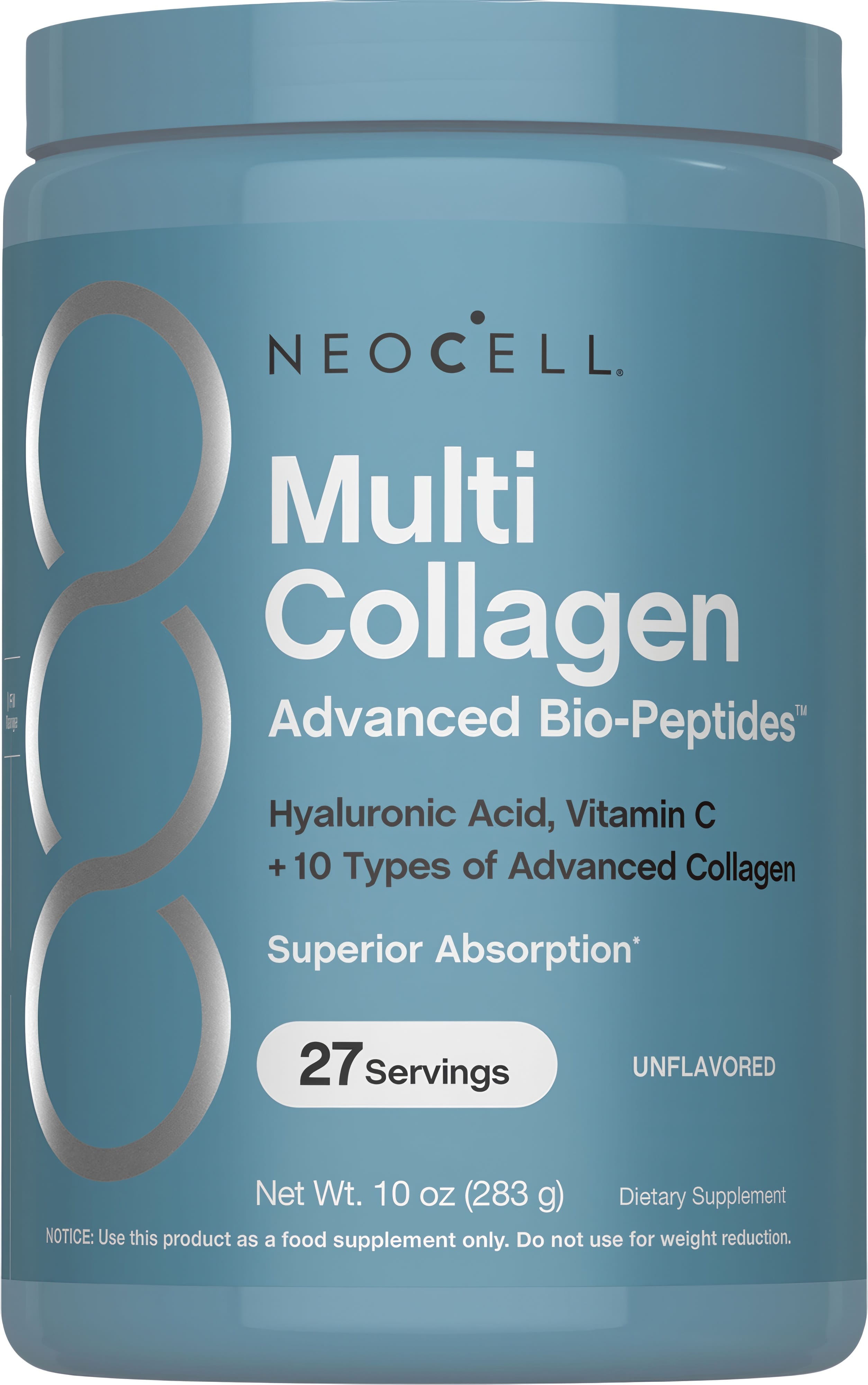 Multi Collagen Advanced Bio-Peptides, 10 oz (283 g) Powder