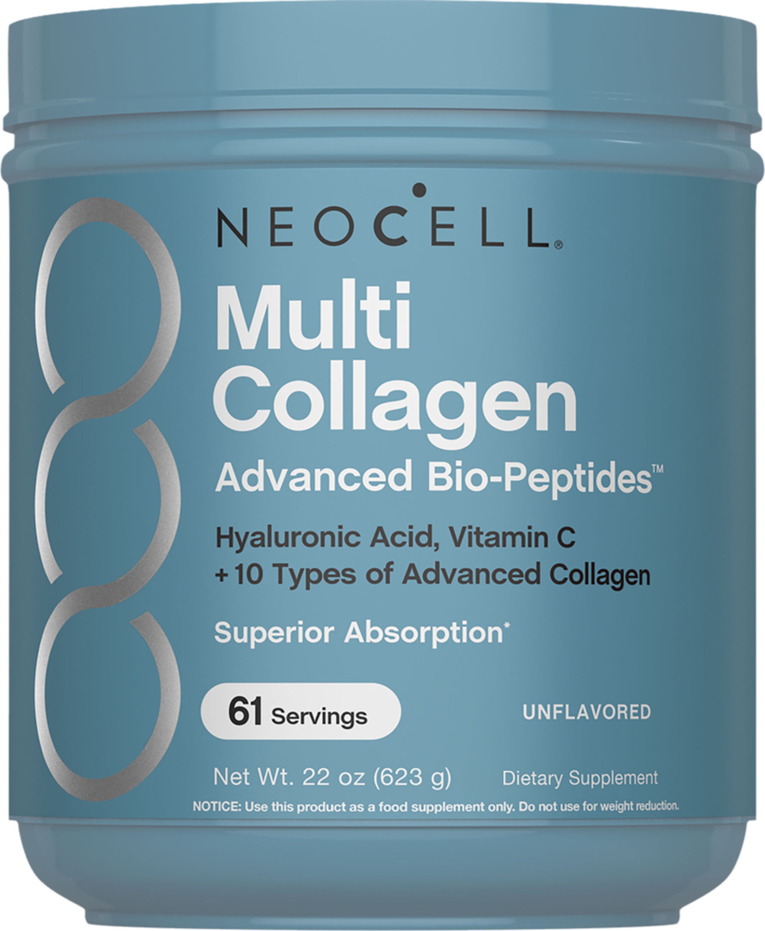Multi Collagen Advanced Bio-Peptides, 22 oz (623 g) Powder