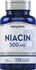 Niacin, 500 mg, 120 Quick Release Capsules