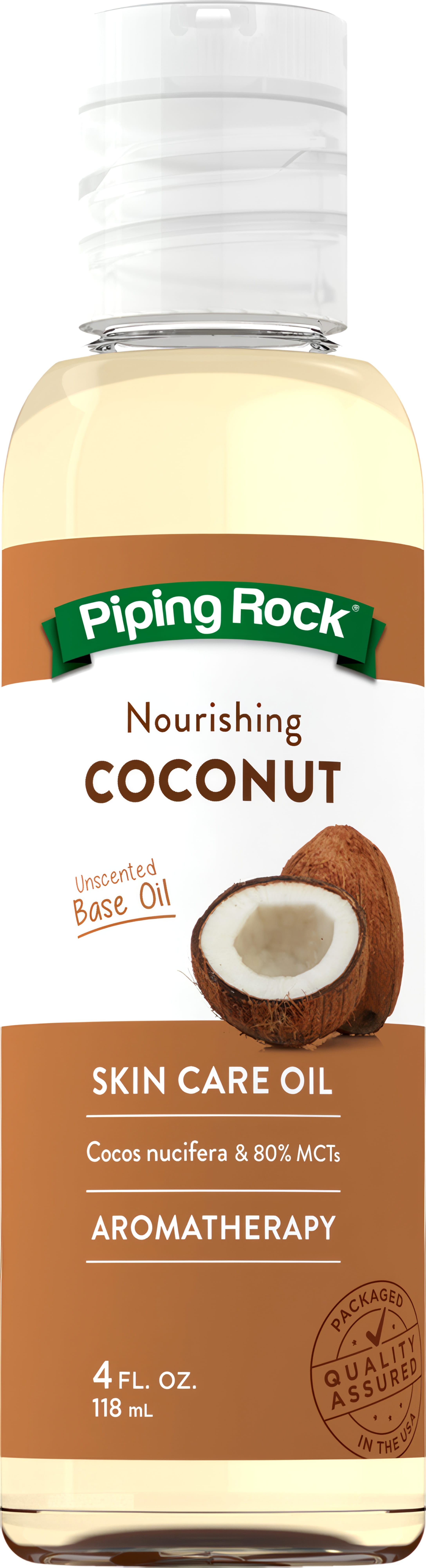 Nourishing Coconut Skin Care Oil, 4 fl oz (118mL) Bottle