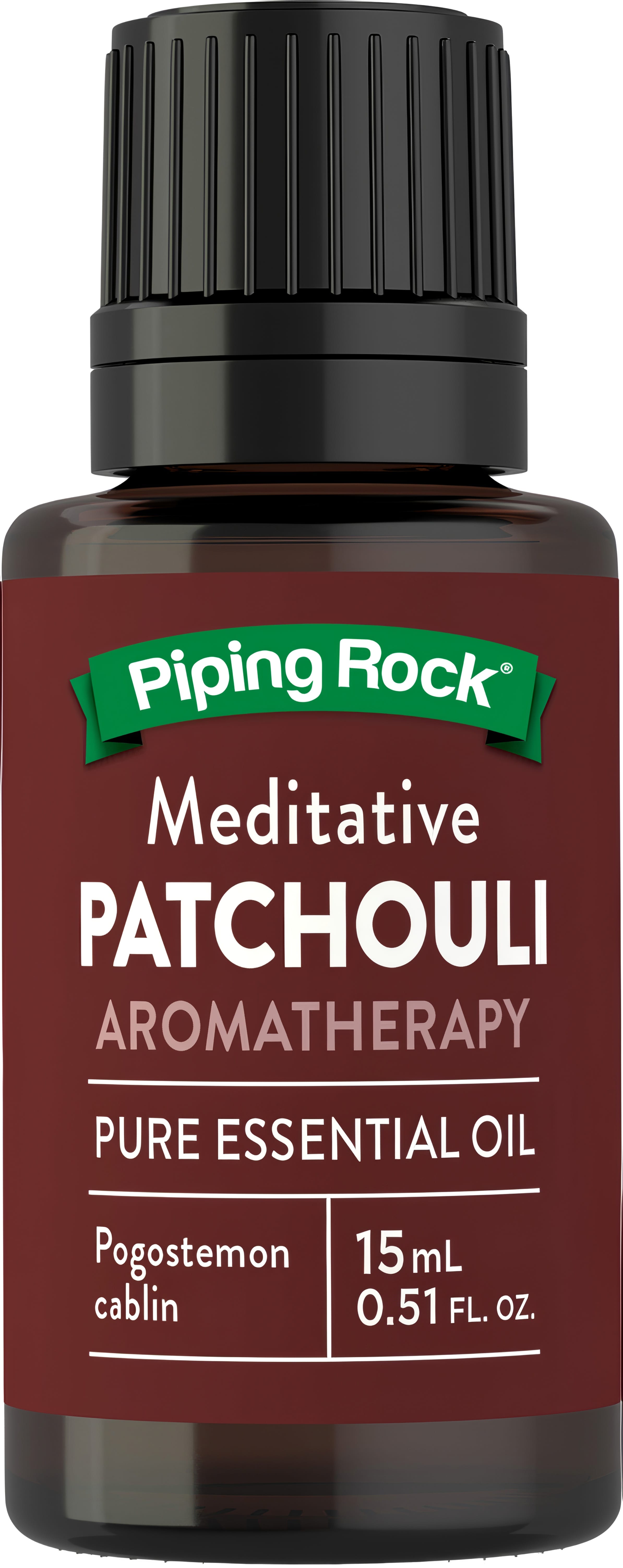 Patchouli Pure Essential Oil, 1/2 fl oz (15 mL) Dropper Bottle