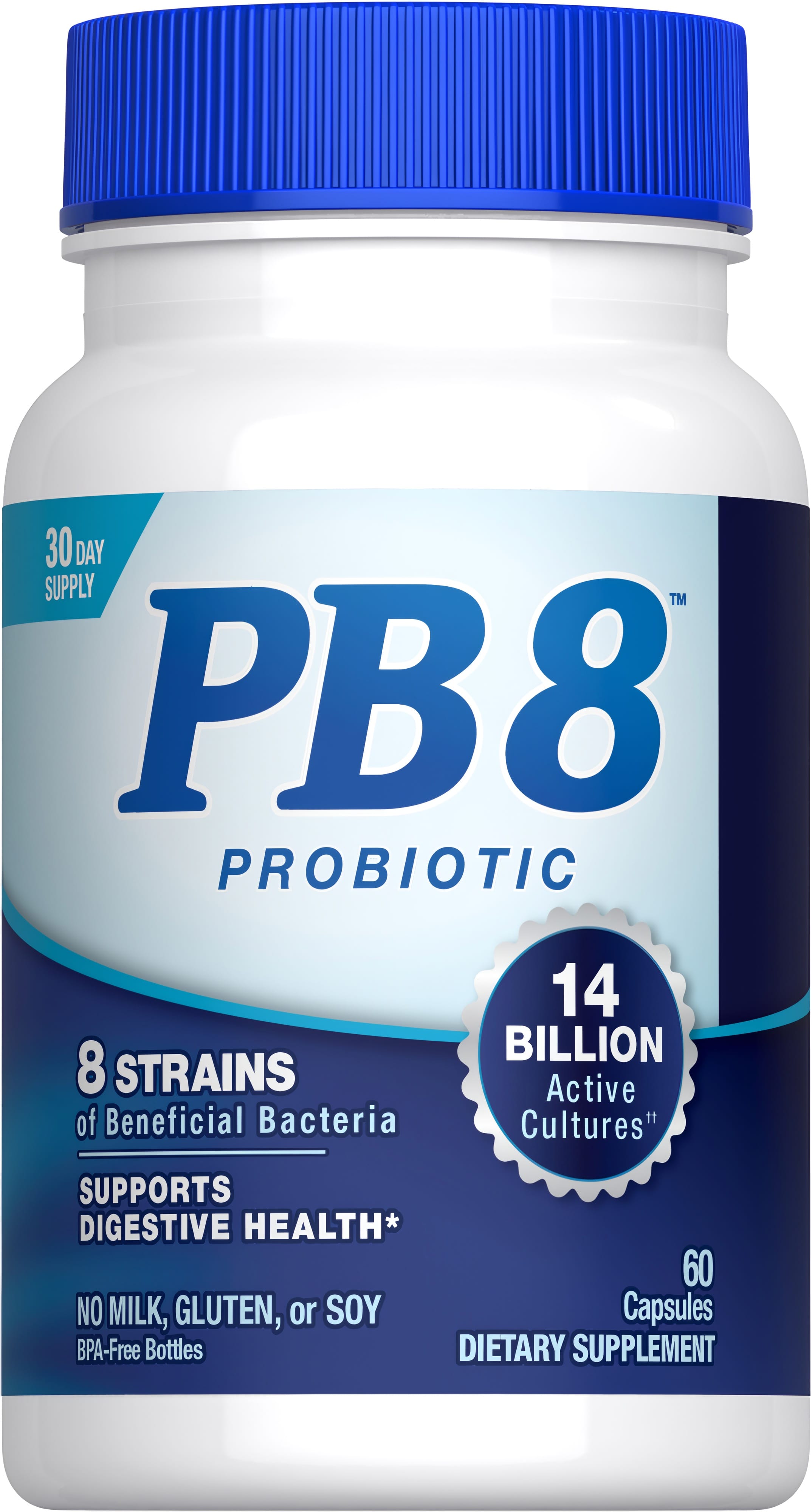 PB8™ Original Probiotic Supplement, 60 Capsules