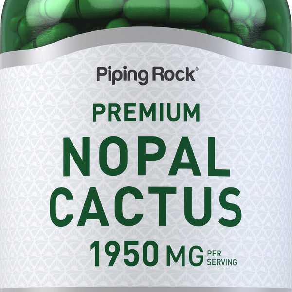 prickly pear cactus capsules Prickly Pear Nopal Cactus (Opuntia ficus-indica), 1950 mg (per serving