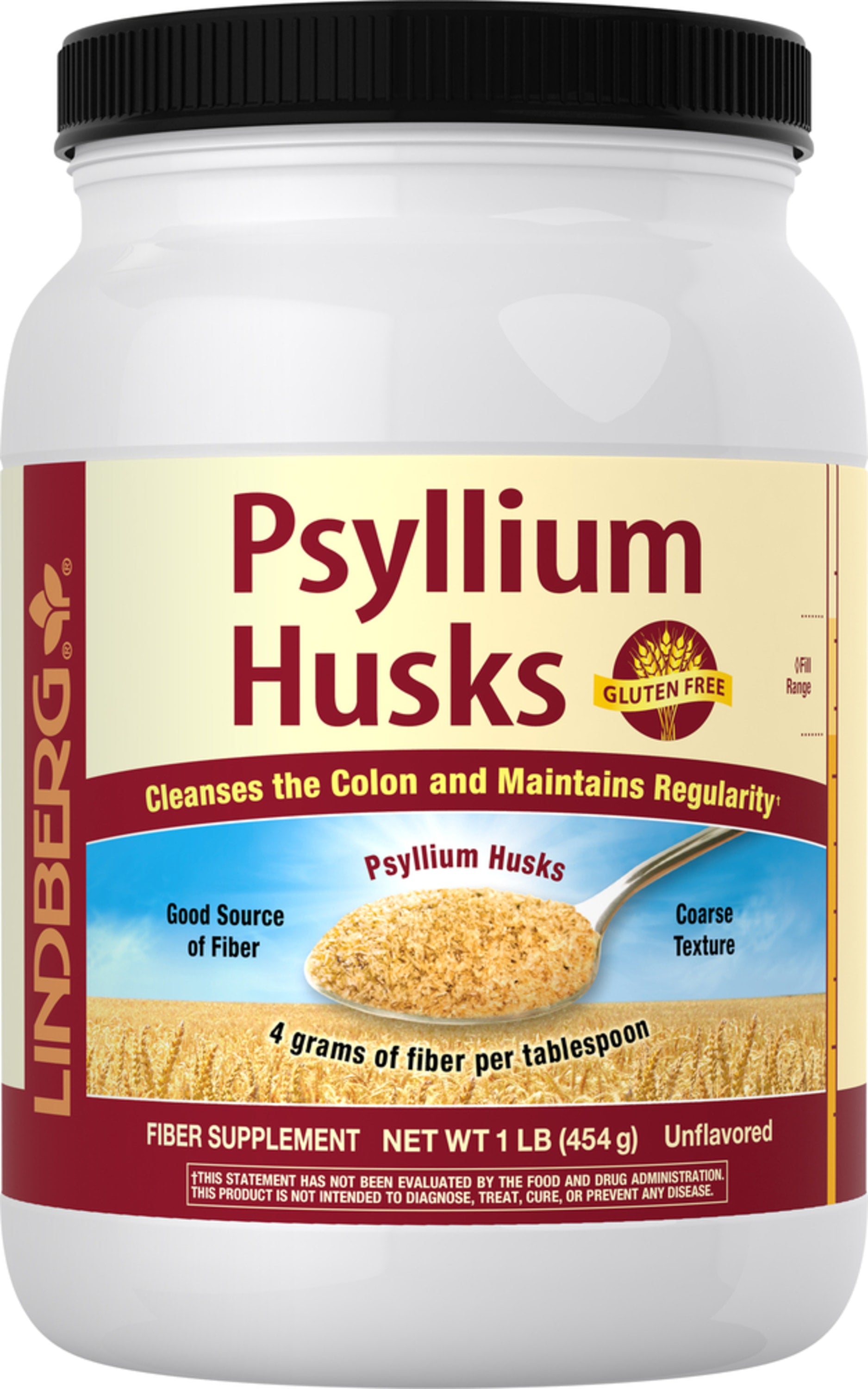 Psyllium Husks, 1 lb (454 g) Bottle