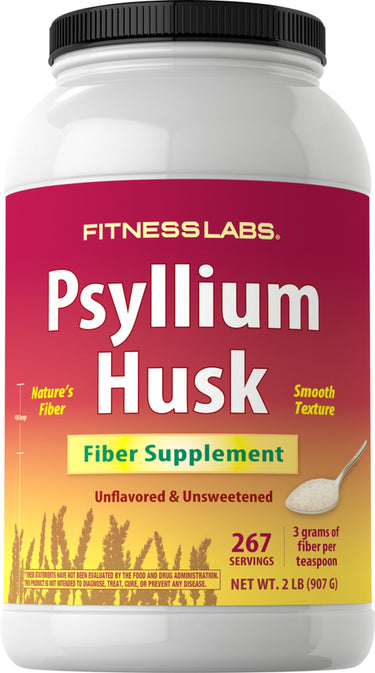 Psyllium Husks, 2 lb (907 g) Bottle