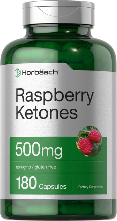 Raspberry Ketones, 500 mg, 180 Capsules