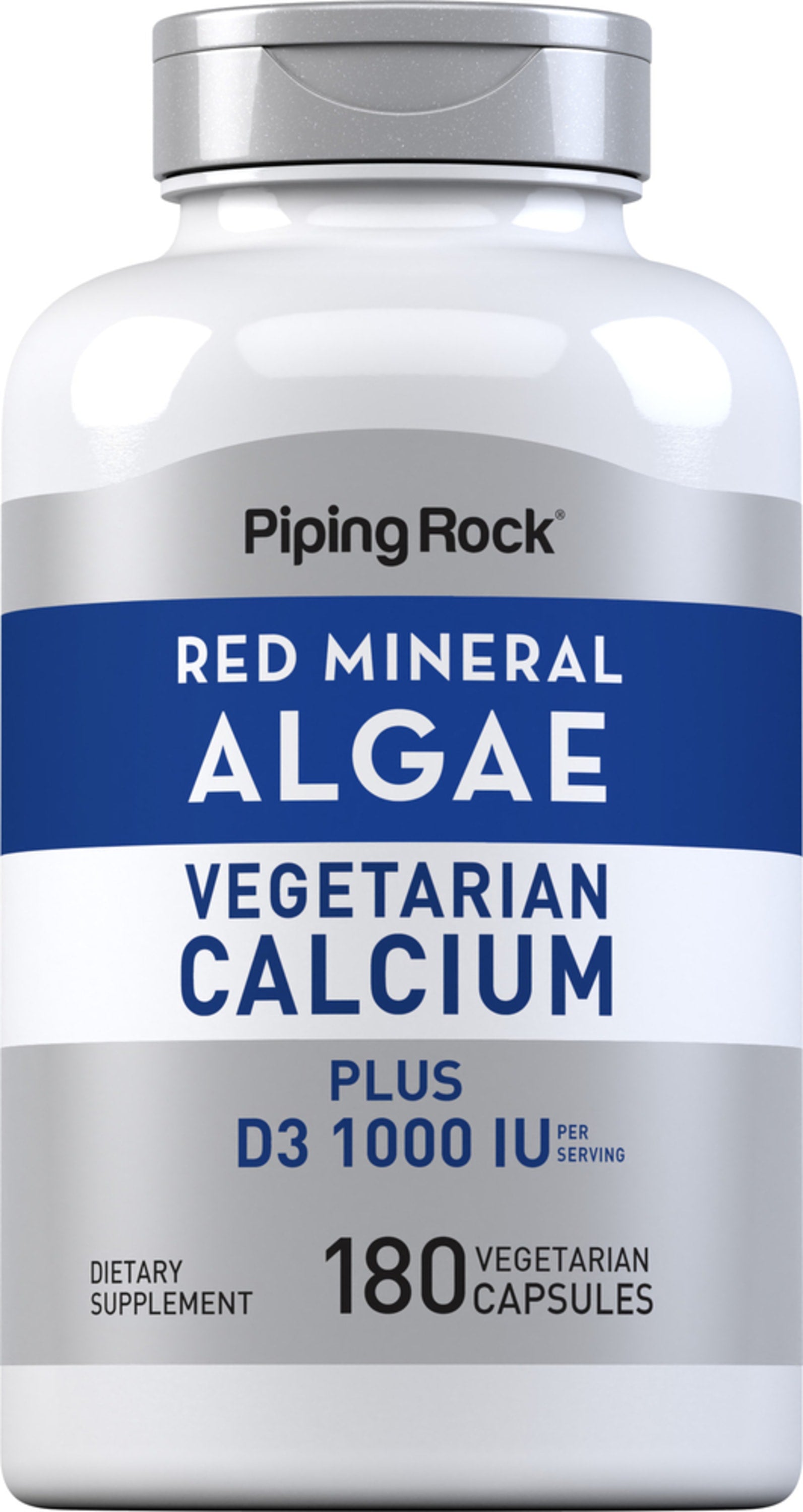 Red Mineral Algae (Aquamin Plant Based Calcium), 180 Vegetarian Capsules