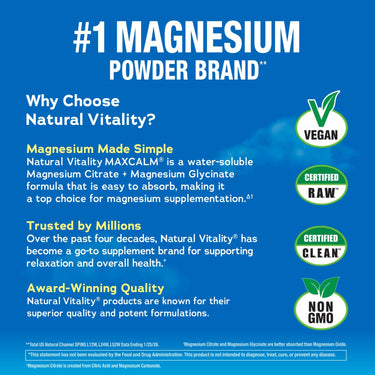 CALM Powder Orange, 16 oz (453 g)