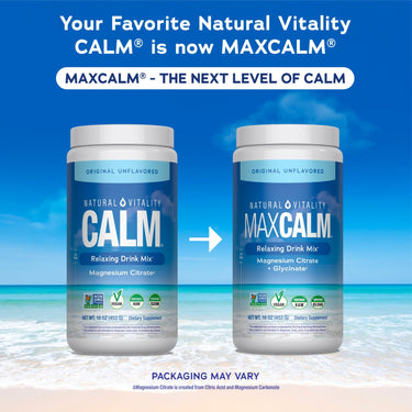 MAXCALM Powder Unflavored, 16 oz (453 g)