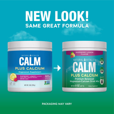 CALM plus Calcium Powder Raspberry-Lemon, 8 oz (226 g)