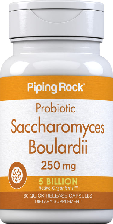 Saccharomyces Boulardii, 5 Billion CFU, 60 Quick Release Capsules