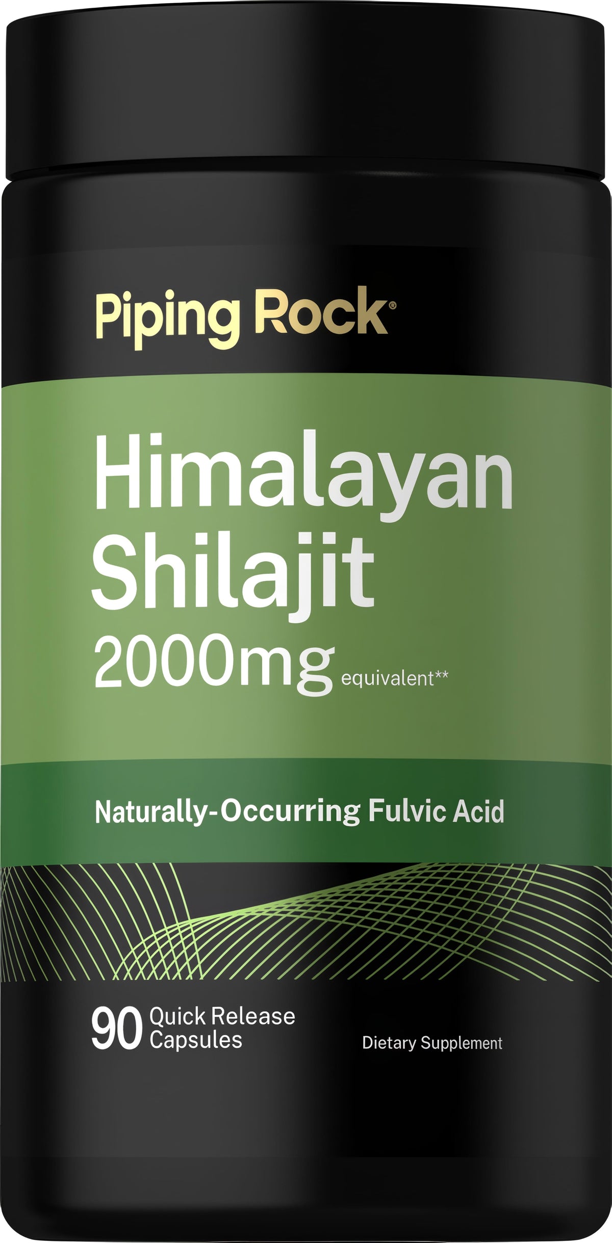 Shilajit Extract, 2000 mg, 90 Quick Release Capsules