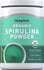 Spirulina Powder (Organic), 16 oz (454 g) Bottle