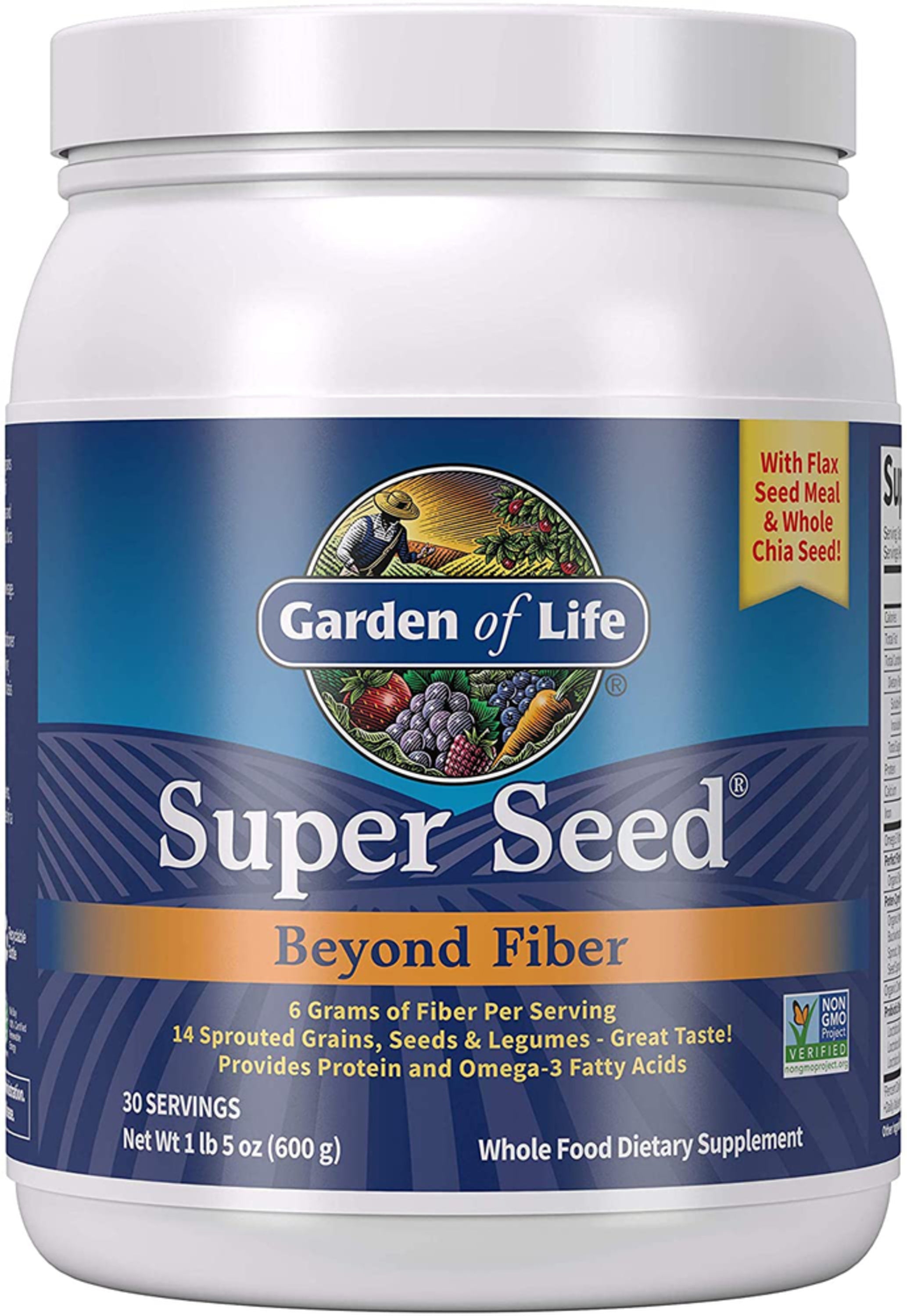 Super Seed Powder, 1 lb 5 oz (600 g) Bottle