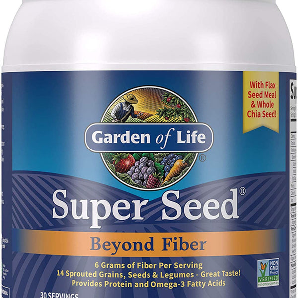 garden of life super seed Super Seed Powder, 1 lb 5 oz (600 g) Bottle